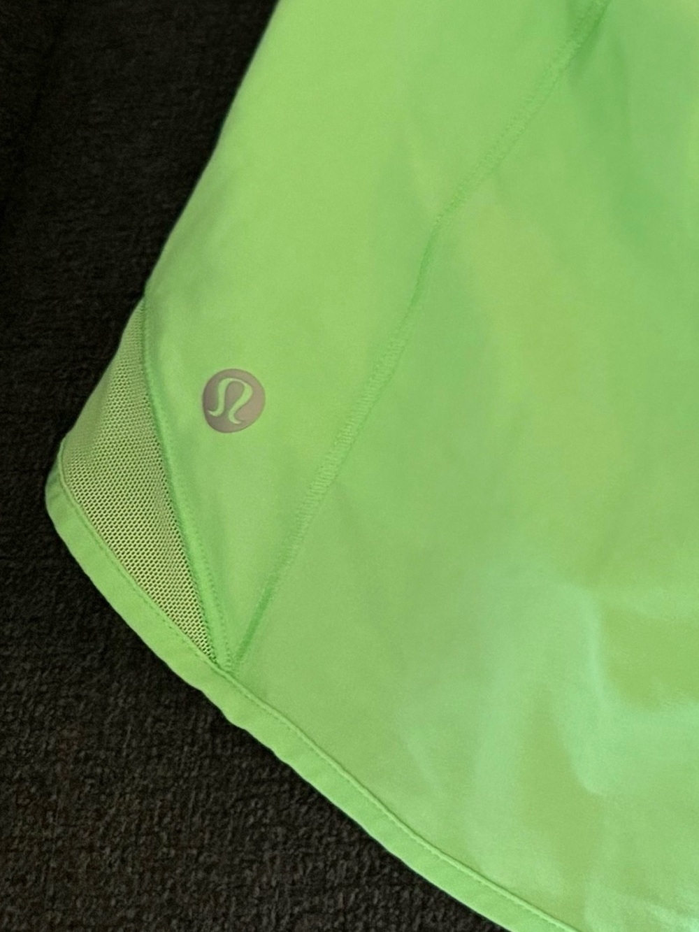 lululemon athletica Lime Green Athletic Shorts